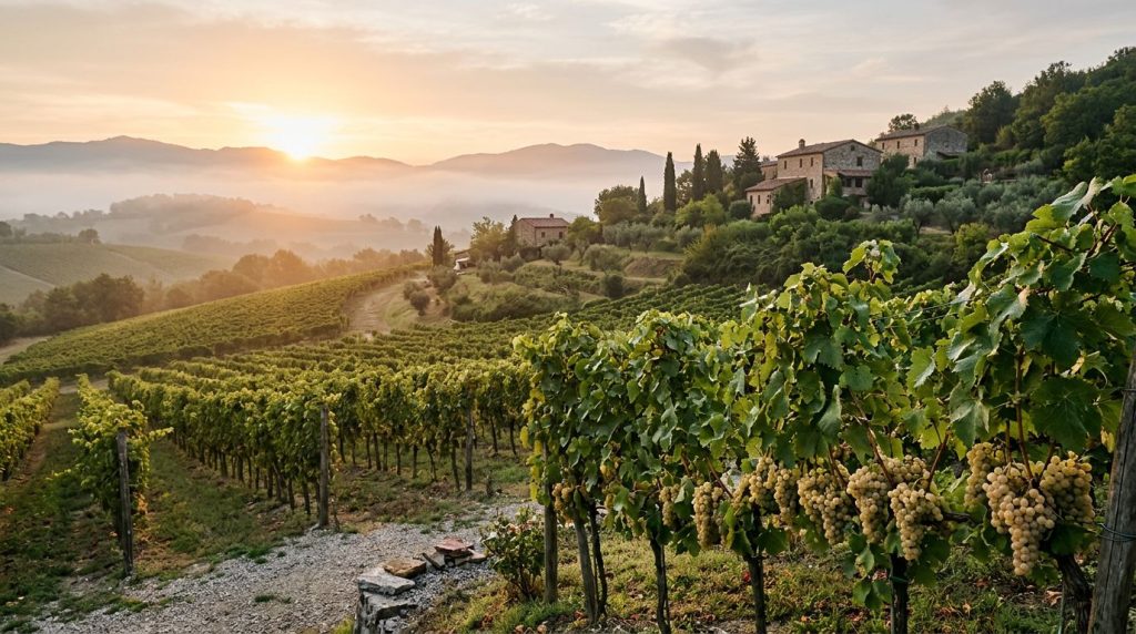 Pallagrello Bianco: origine, carattere e vini del Casertano
